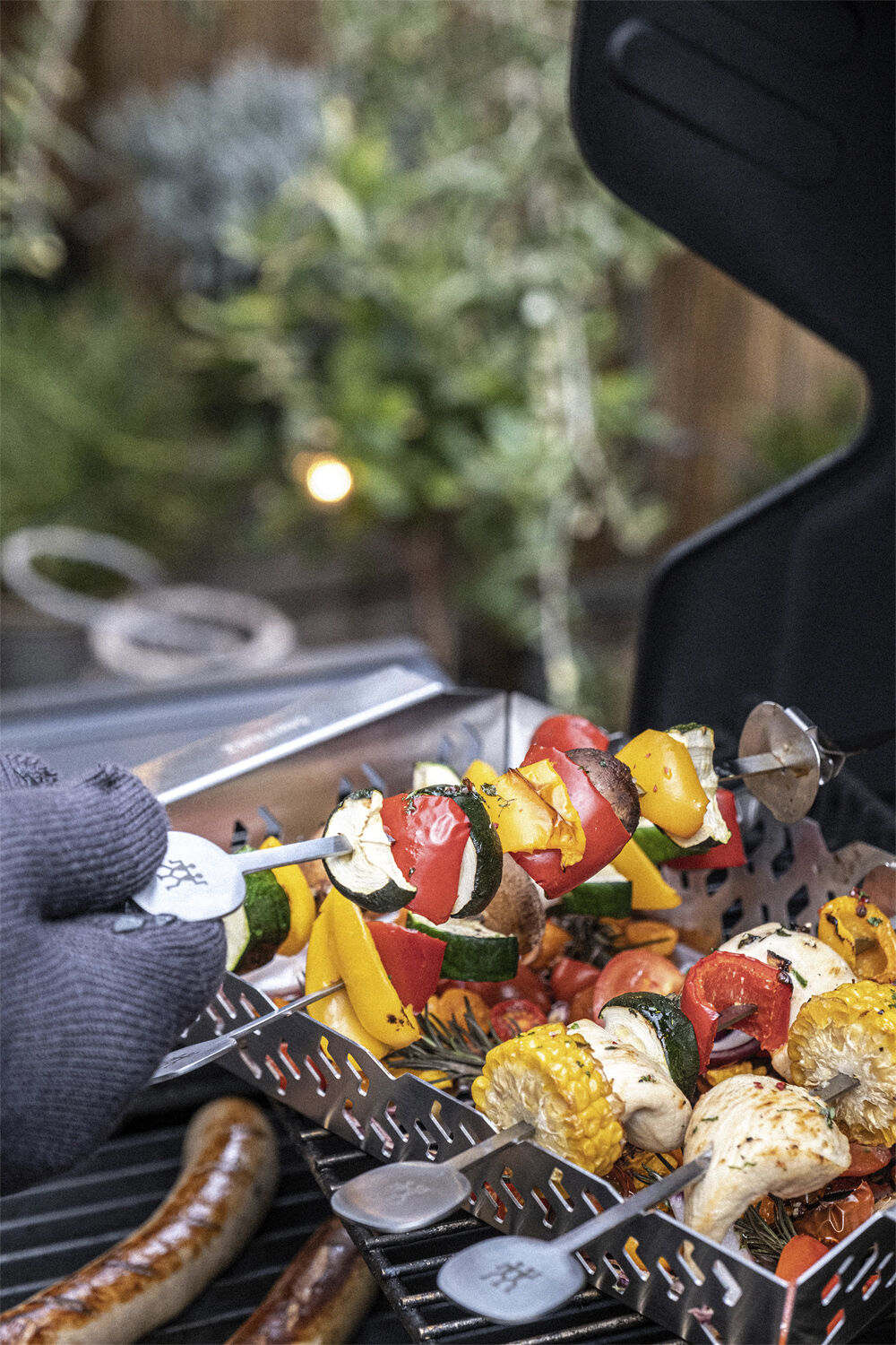 BBQ+ Set med grillspett 5 TysktSt