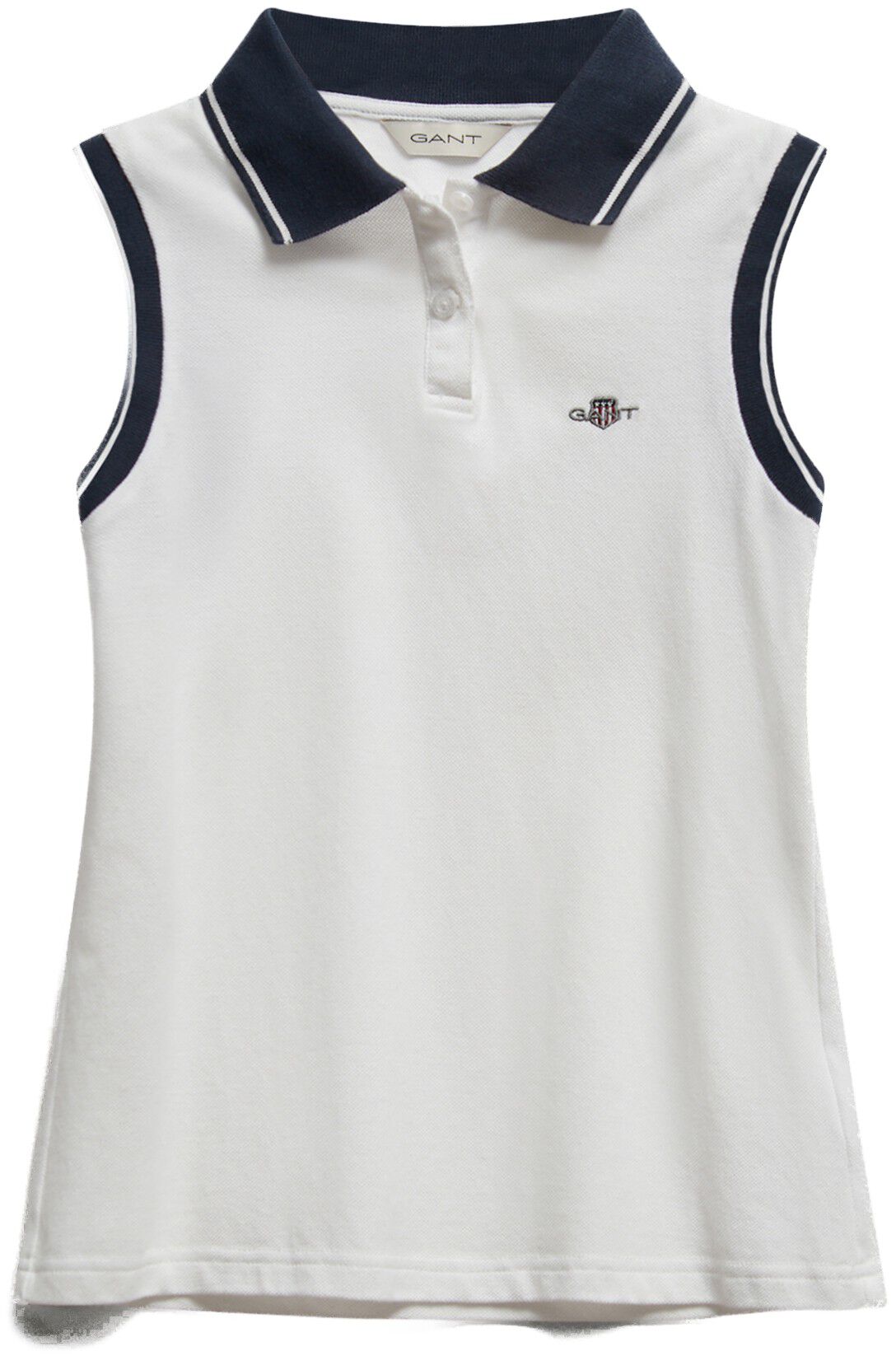 Shield Sleeveless Polo Top