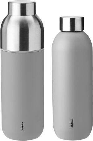 Keep Warm termosflaska 0.75 l. light grey