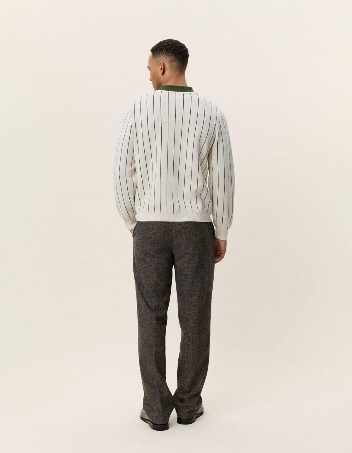 Signature Knitted Ls Polo