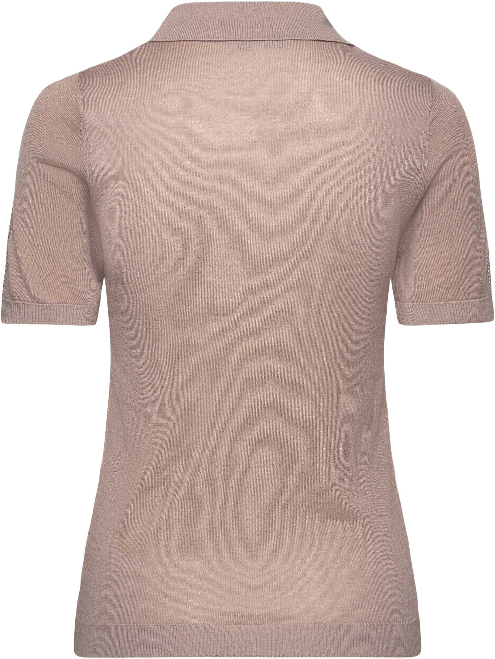 RWSamira Silk SS Polo Pullover