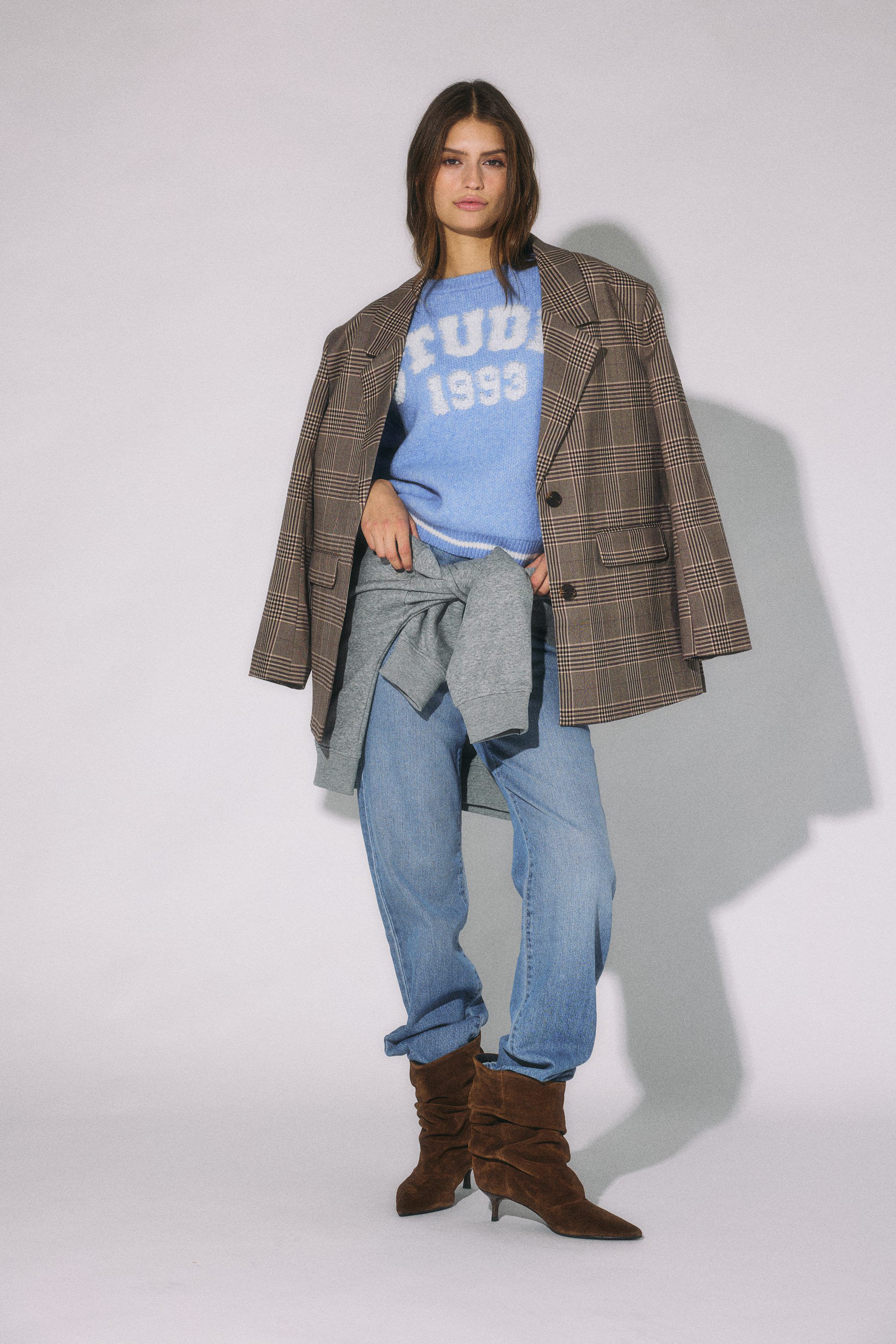 Nmwera L/S Slit Blazer Tlr