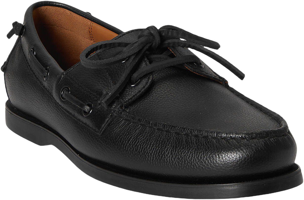 Merton Tumbled Leather Boat Shoe