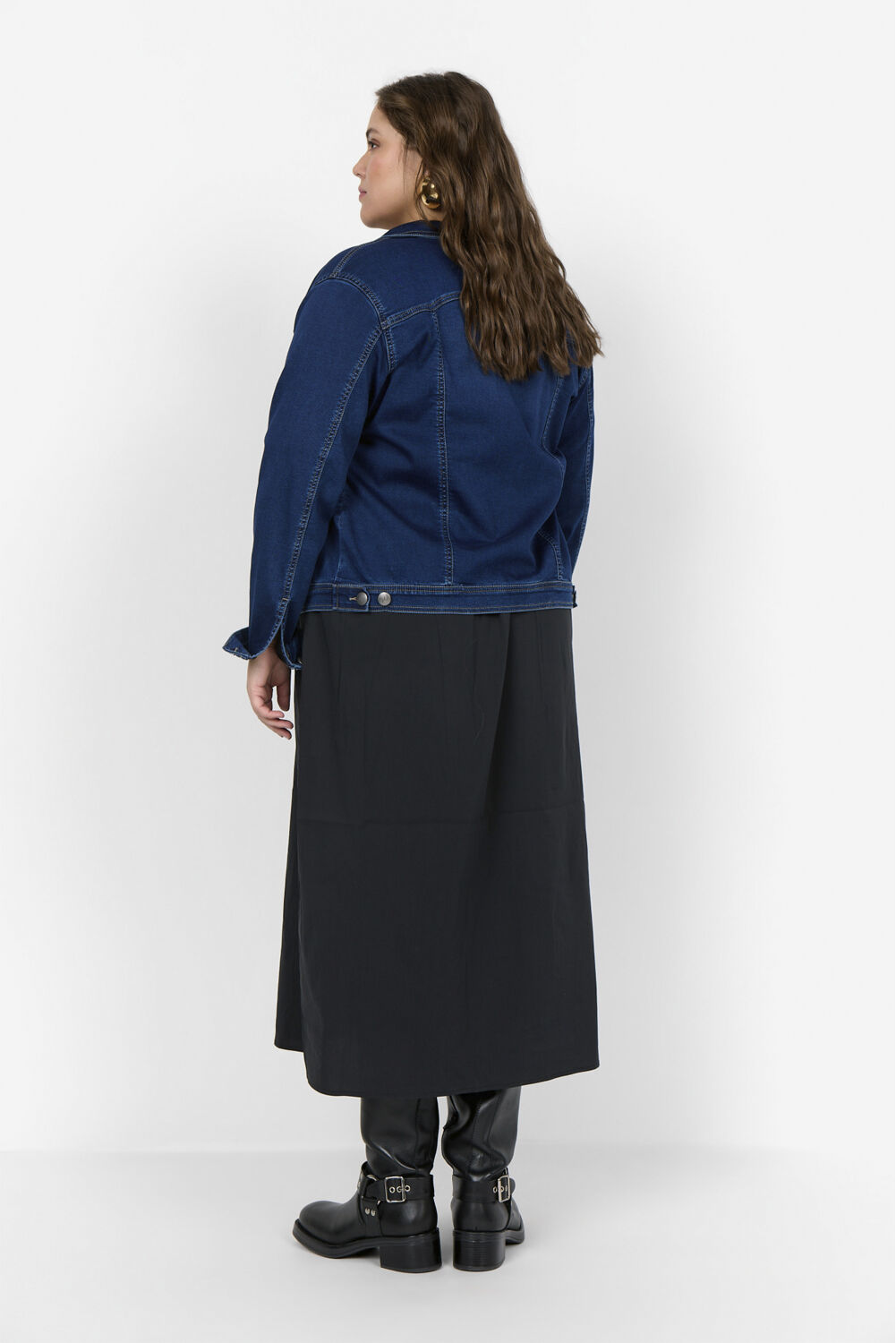 Curvy WA-SUMMER 4 Jakke M&oslash;rk bl&aring;