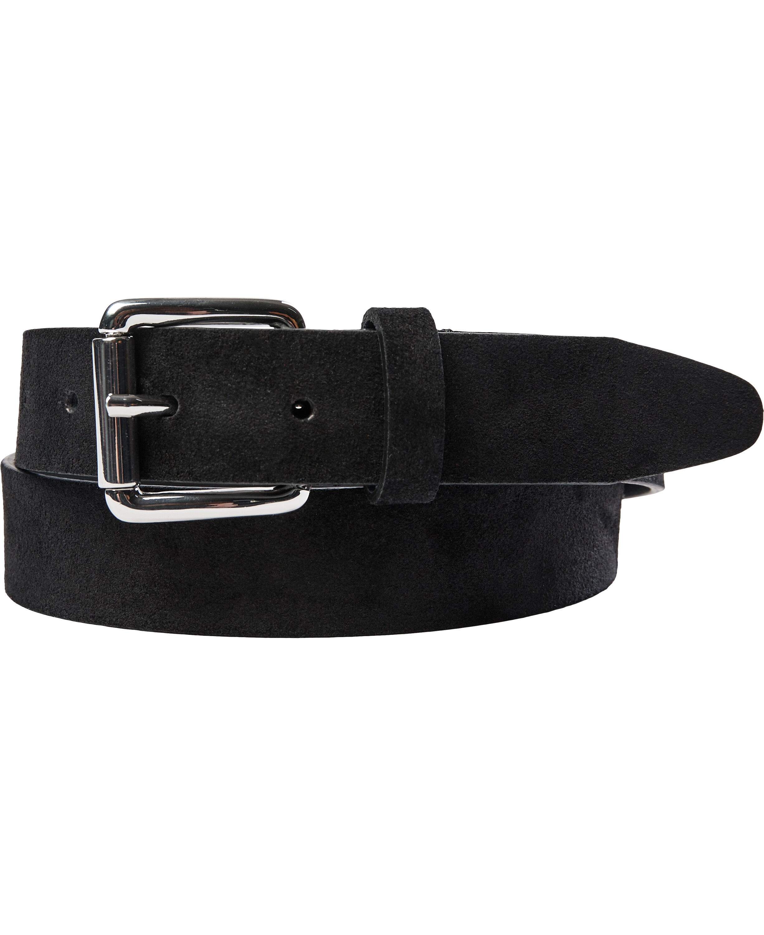Simple Belt - NERO w/ silver