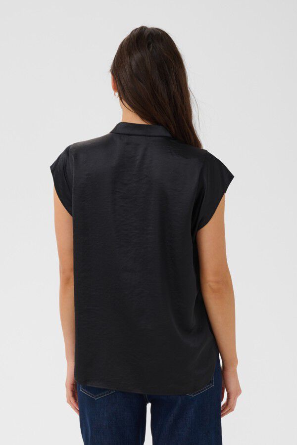PananSZ Cap Sleeve Blouse