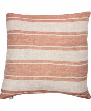 STRIPE/RUST, PYNTEPUDE 48x48 CM