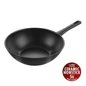 Madura Plus Ceramic Wok, 30 cm, Aluminum, Titanf&ouml;rst&auml;rkt keramisk non-