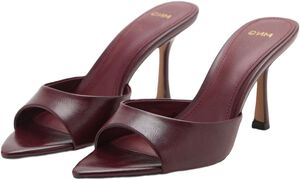 Pointed heel sandals