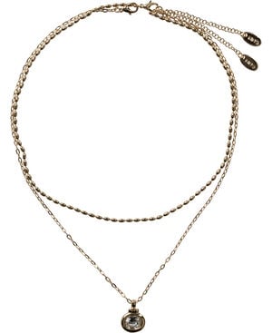 Mixed double necklace
