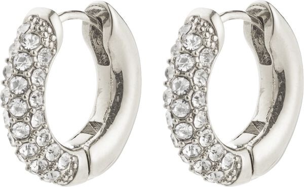 TATUM small hoops silver-plated