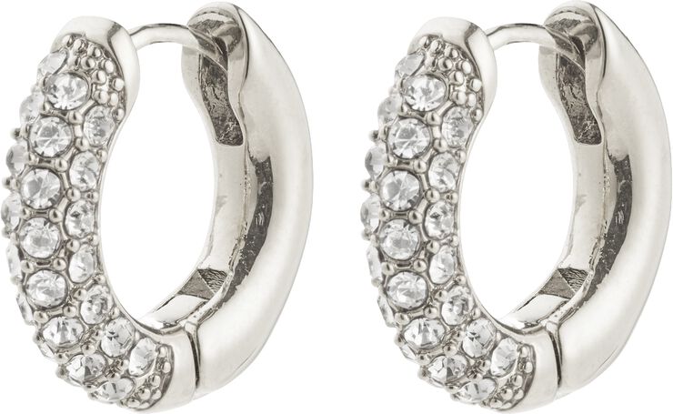 TATUM small hoops silver-plated