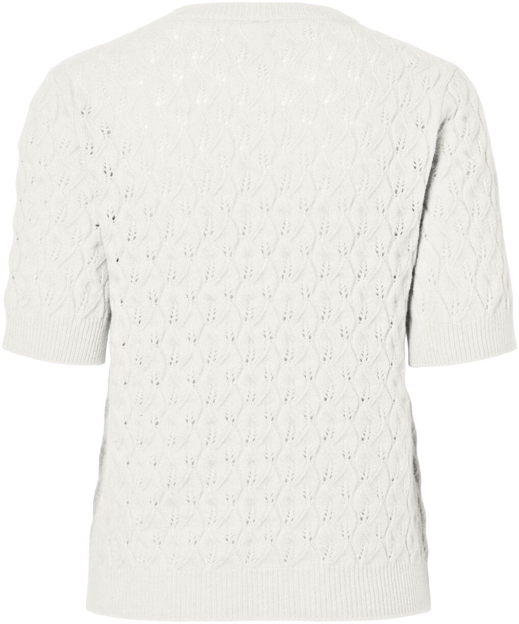 PCLELOU SS O-NECK KNIT NOOS BC