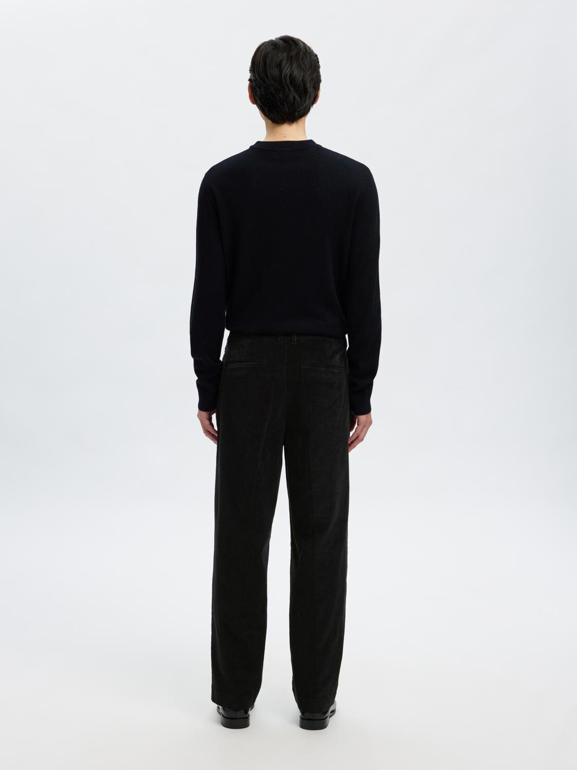 SLH220-LOOSE ART CORDUROY PANT
