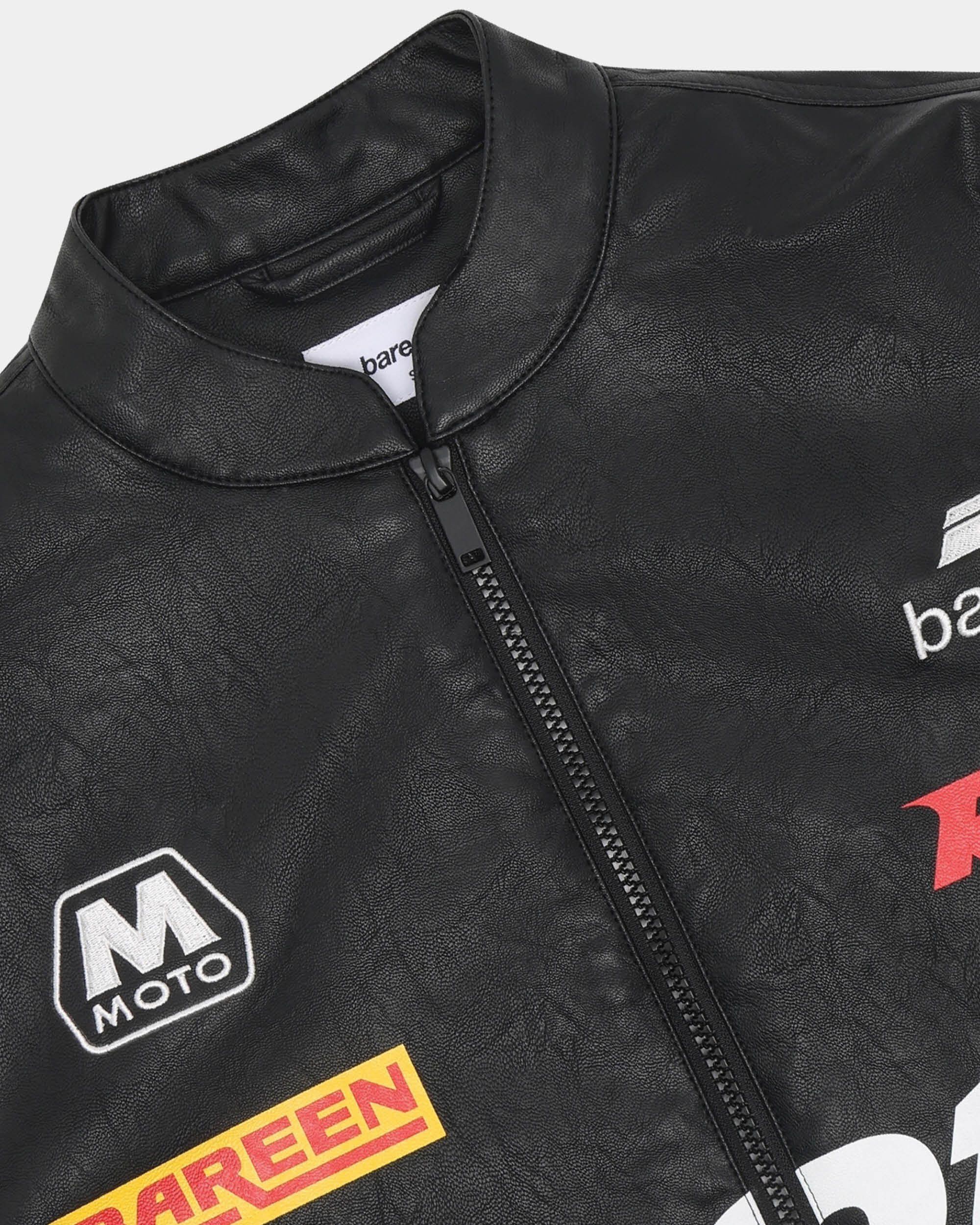 Faux Leather Moto Jacket