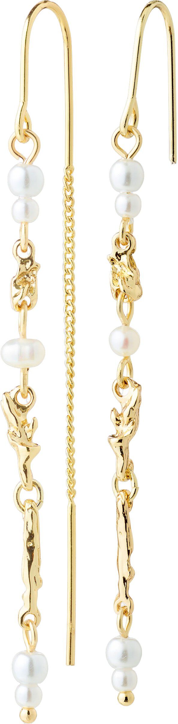 SLOAN chain earrings gold-plated