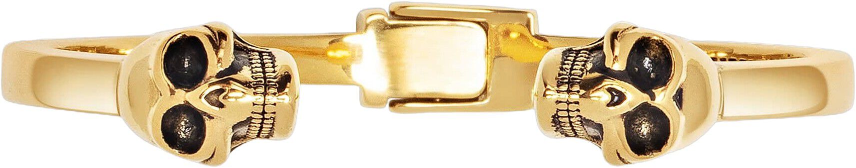 Men's Golden Skull Bangle