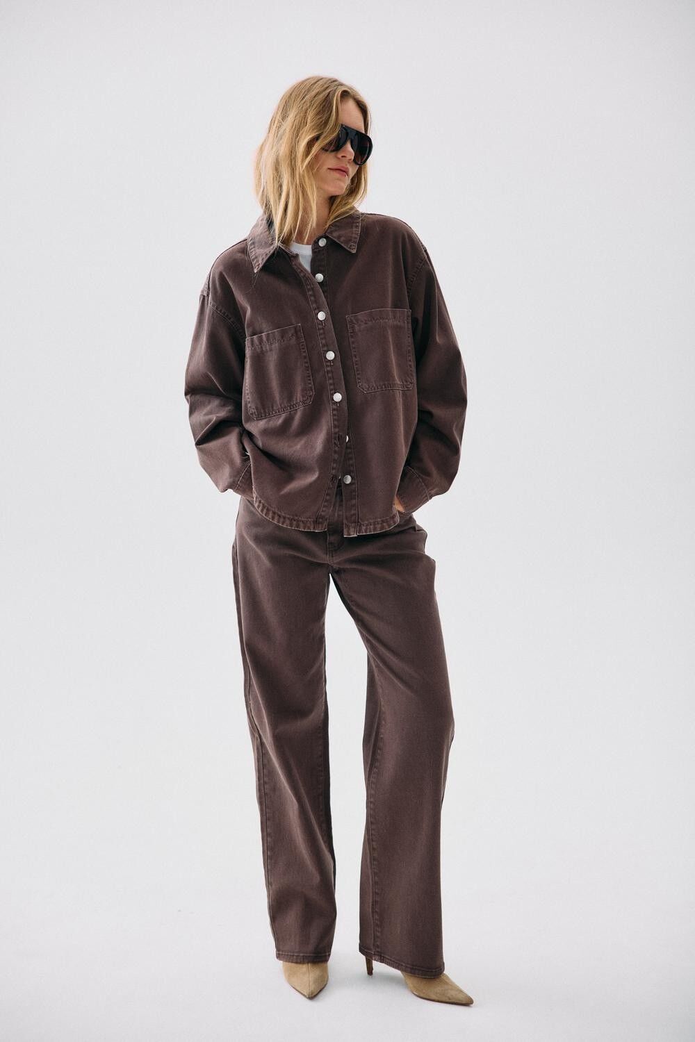 Nmyolanda Mw Straight Jeans Colored Noos