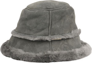 SEMERU - DOUBLE FACE SHEARLING BUCKET HAT