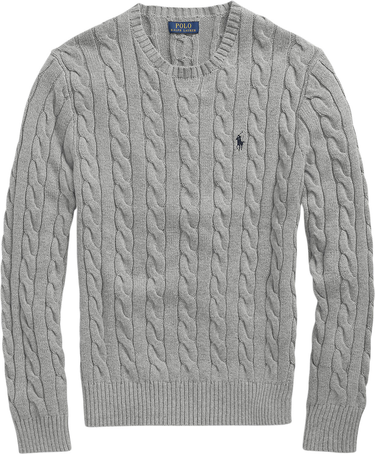 Cable-Knit Cotton Sweater