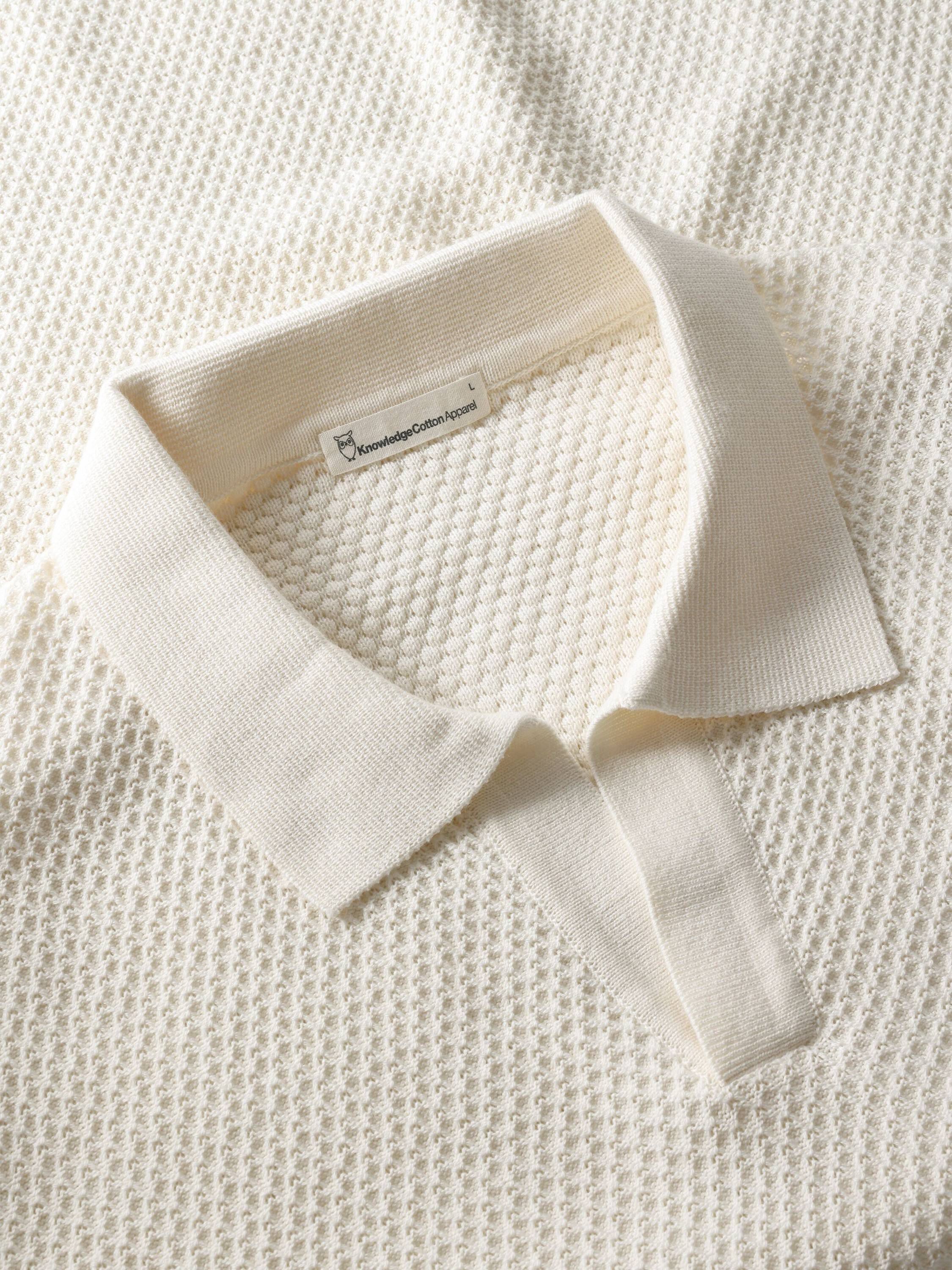 Knitted polo