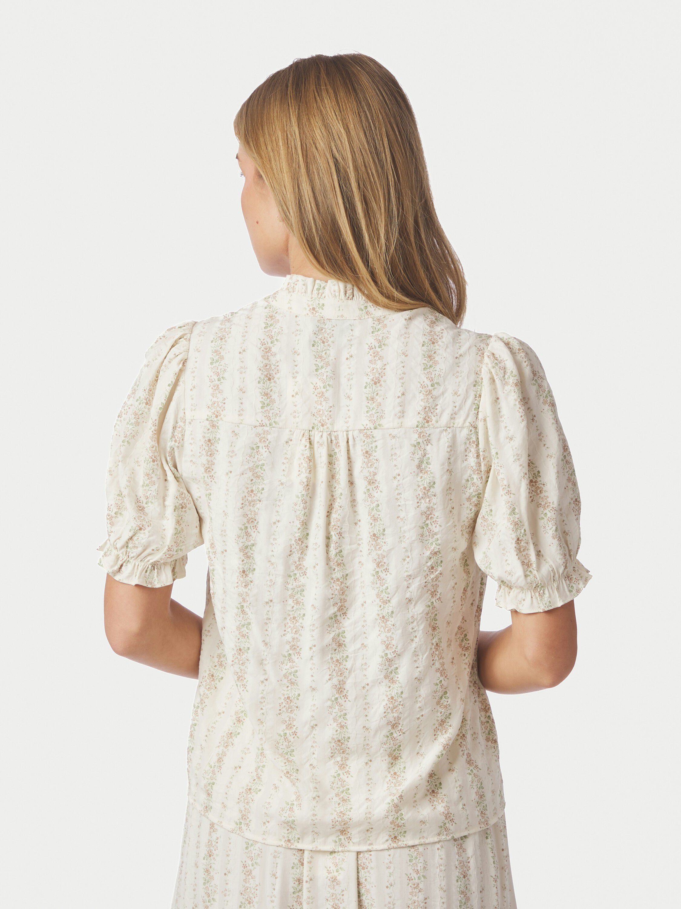 Odesa Floral Stripe Blouse