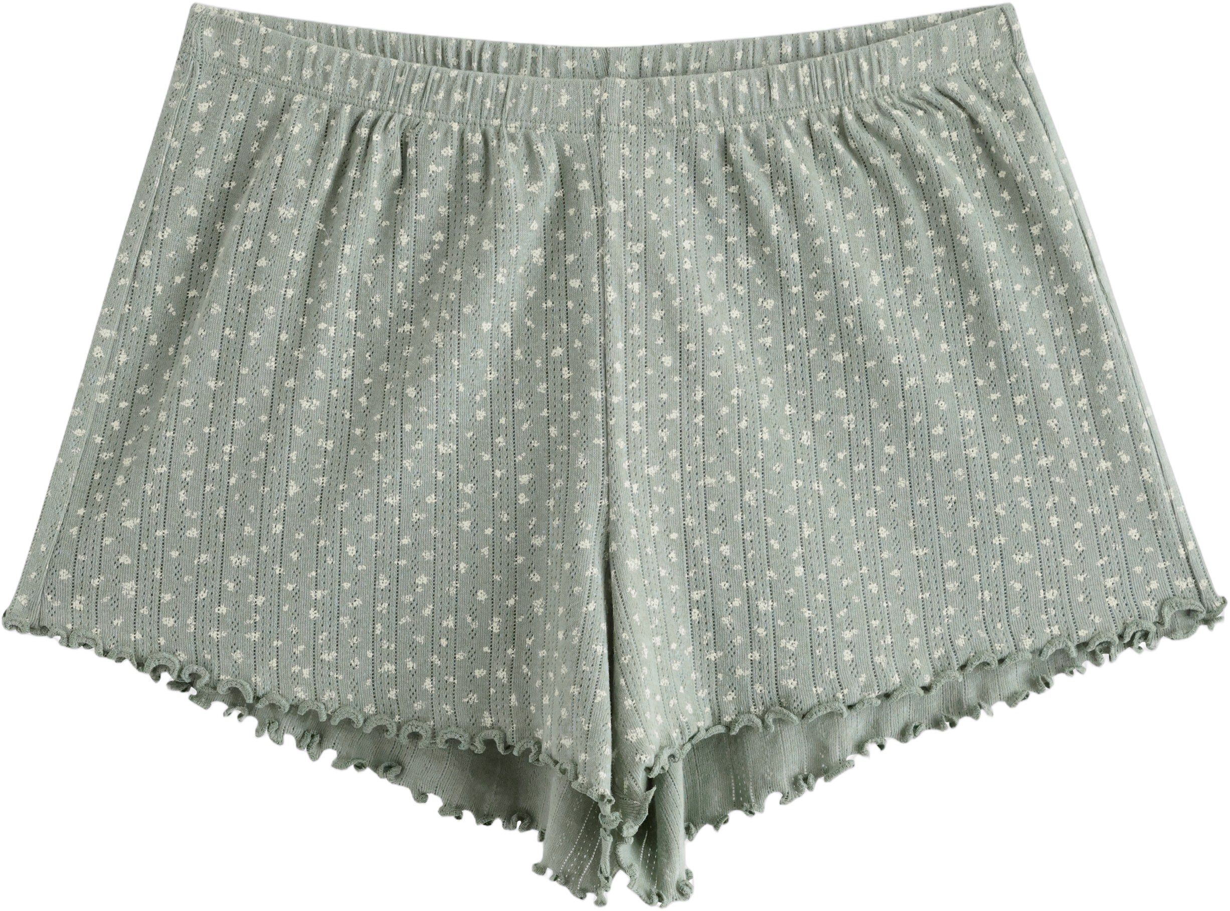 Pyjamasshorts i pointelle