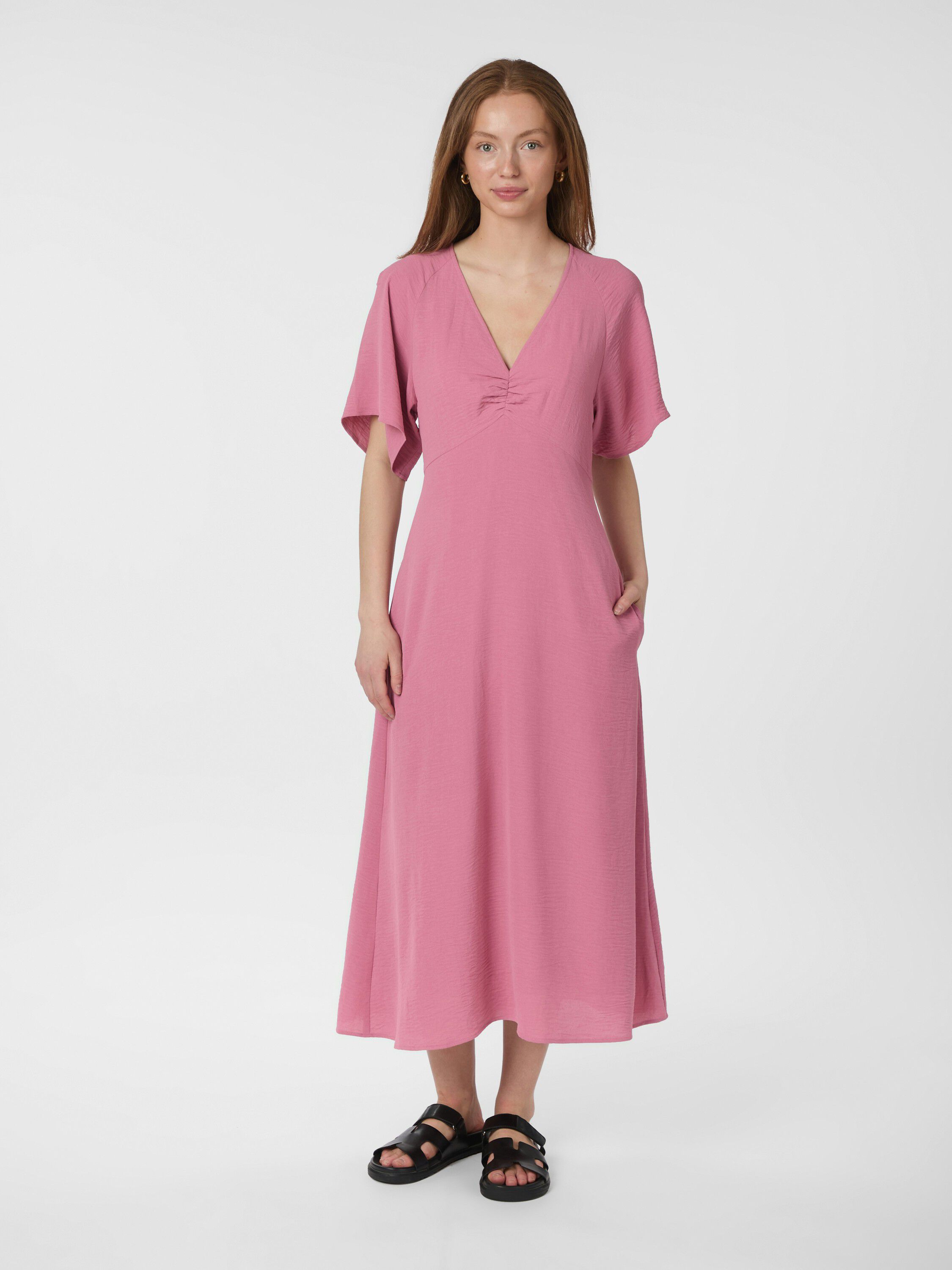 Mireille Crepe Solid Dress