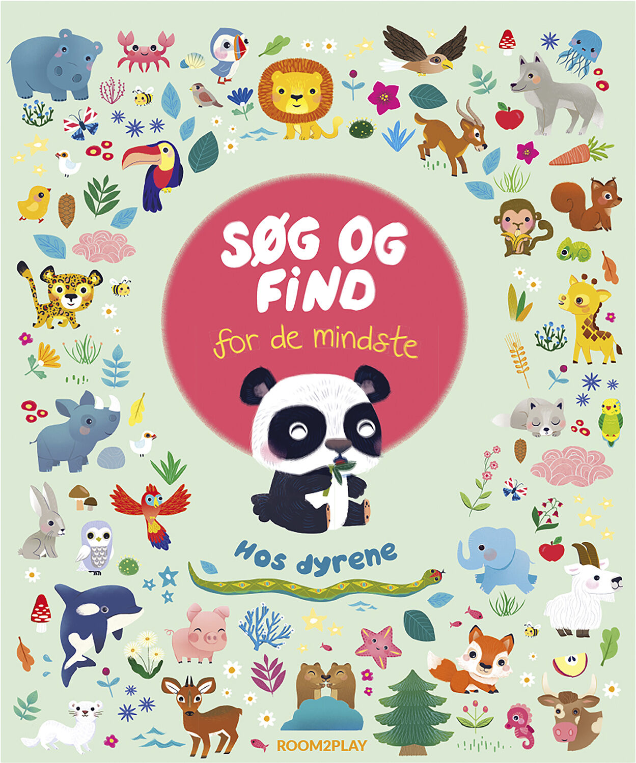 Forlaget ROOM2PLAY - S&oslash;g og Find - Hos Dyrene