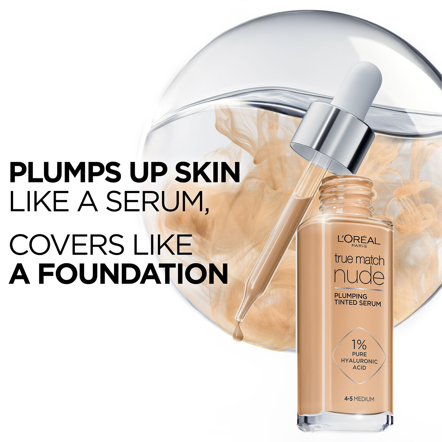 True Match Nude Plumping Tinted Serum