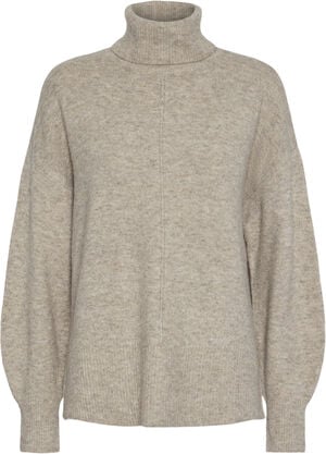 PCMALOU LS ROLLNECK KNIT NOOS BC