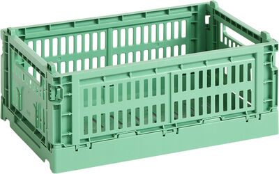 HAY Colour Crate-Small-Dark mint