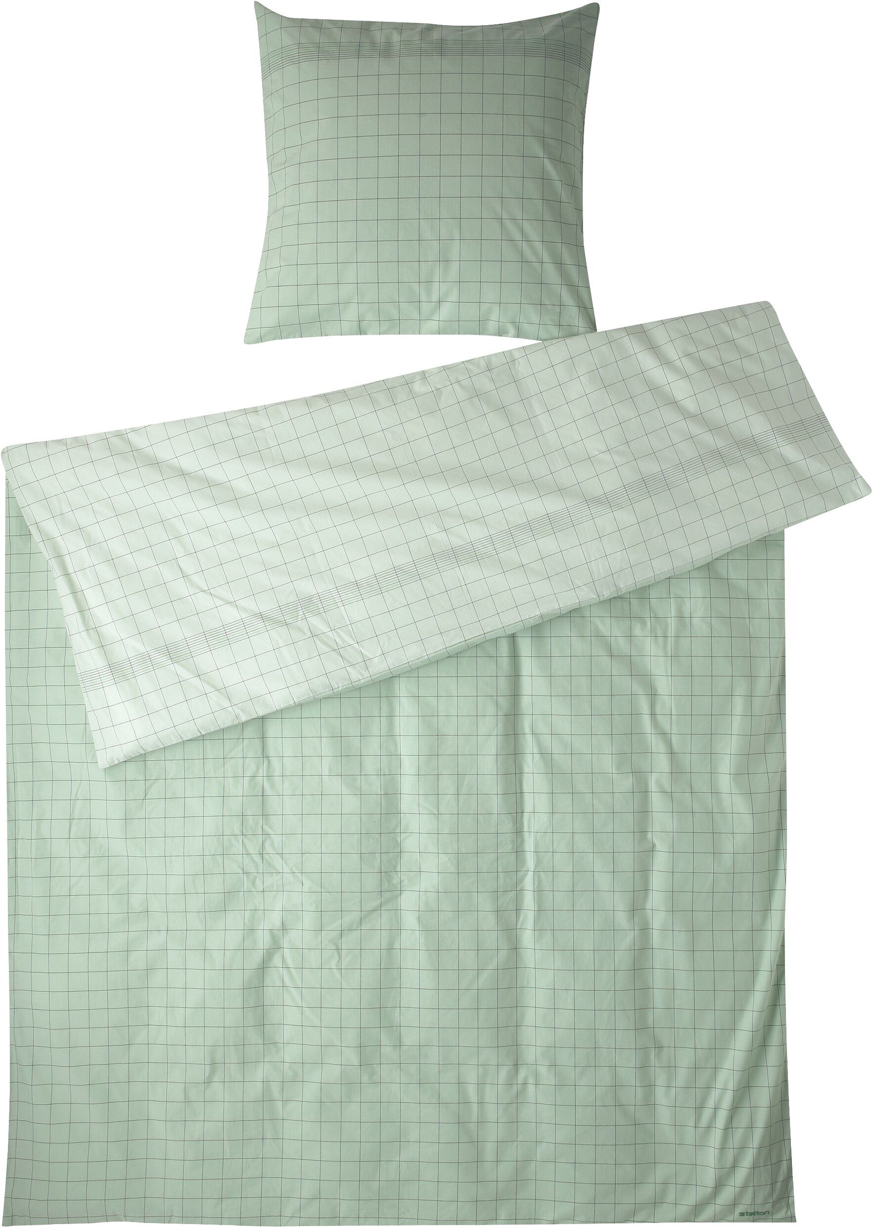 Vibeke Klint s&auml;ngkl&auml;der 140x220 cm/50x70 cm green