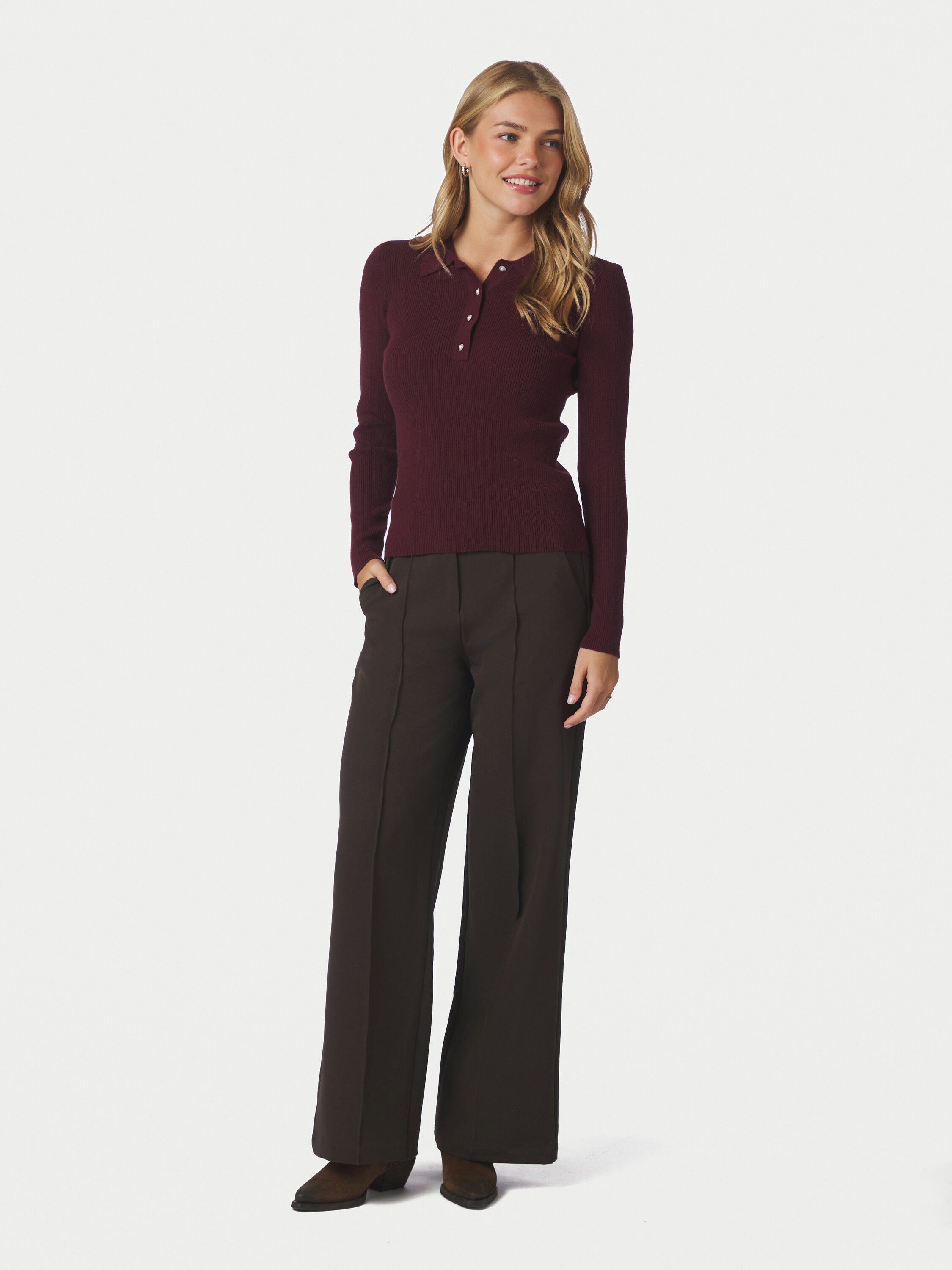 Panama Knit Blouse
