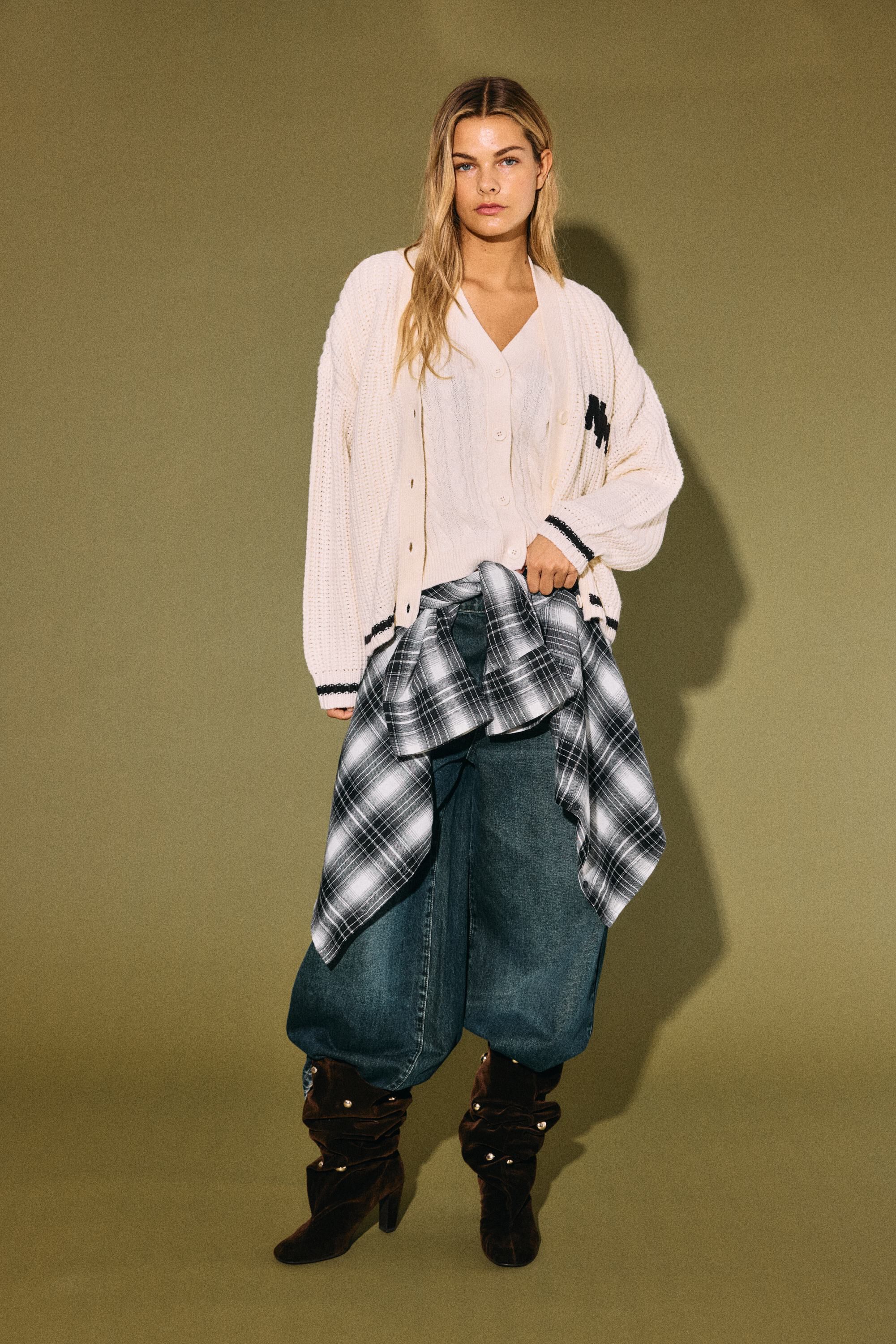 Nmcharlie L/S V-Neck Knit Cardigan