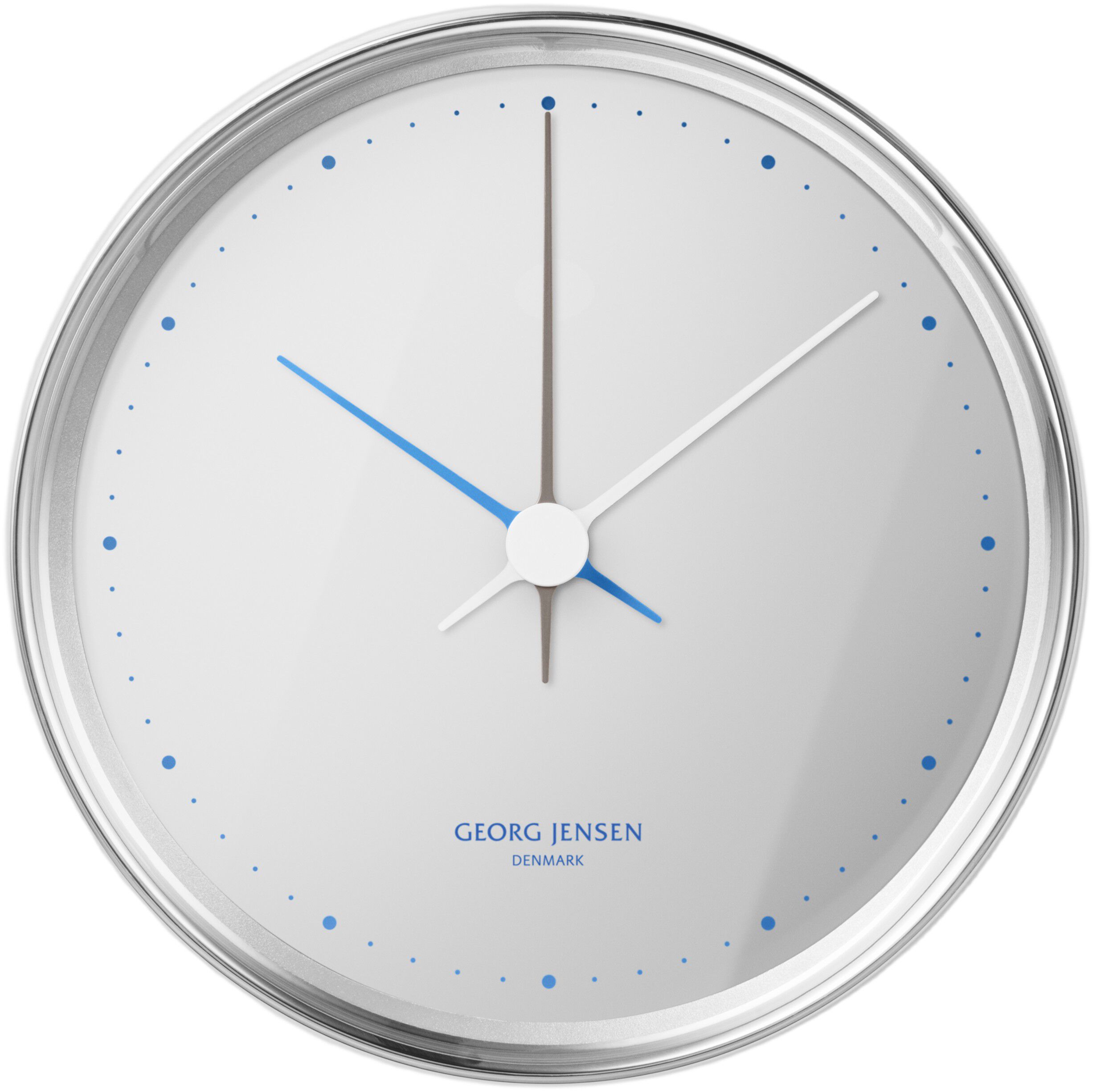 HENNING KOPPEL WALL CLOCK 10CM POLISHED SS