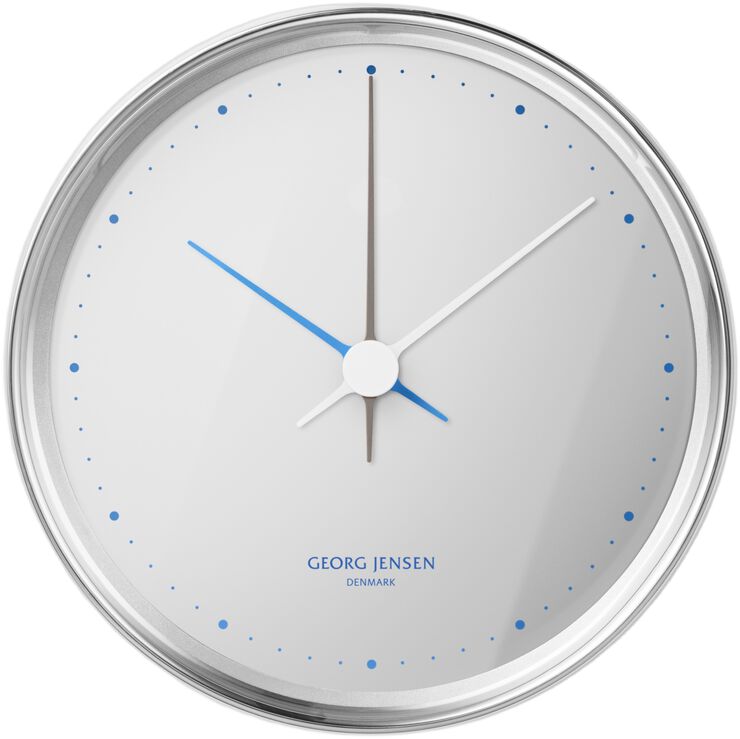 HENNING KOPPEL WALL CLOCK 10CM POLISHED SS