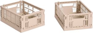 HAY Colour Crate Mini-Set of 2-Powder