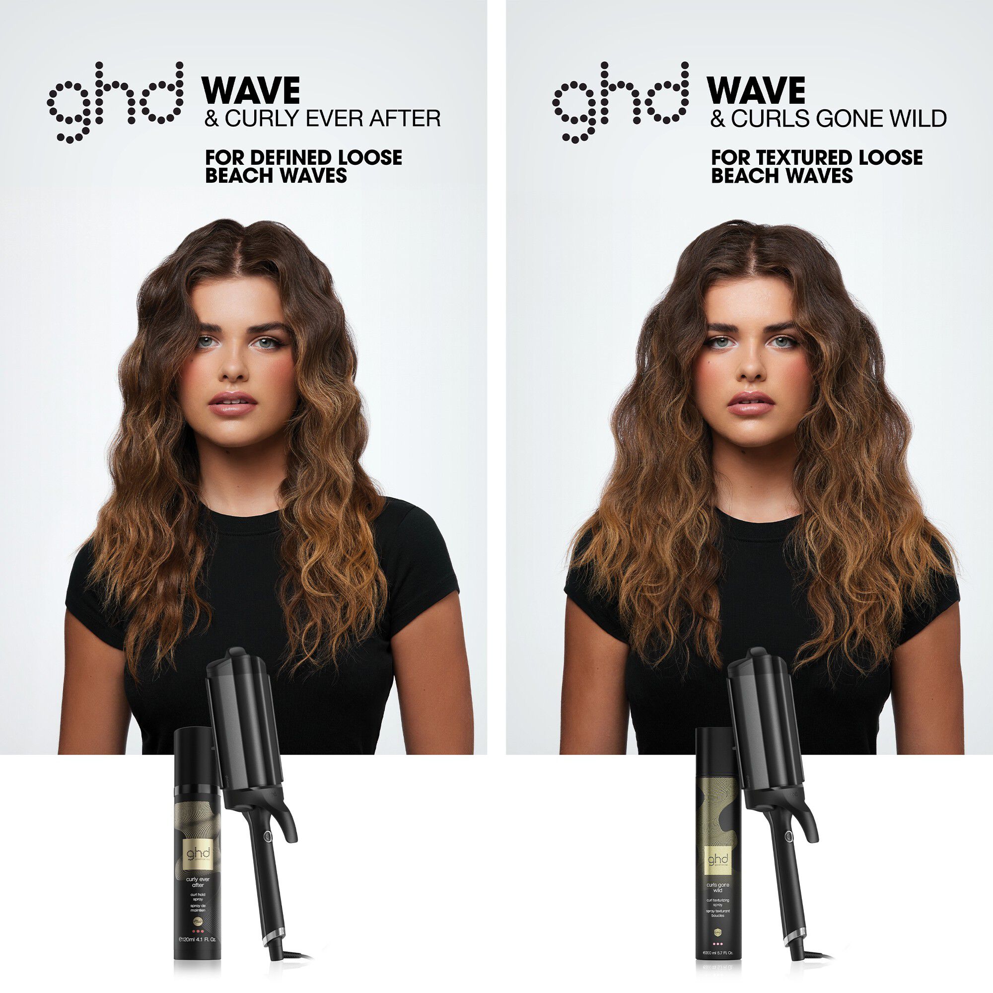 ghd Curls Gone Wild - Heat Protect Texturing Spray 200 ml