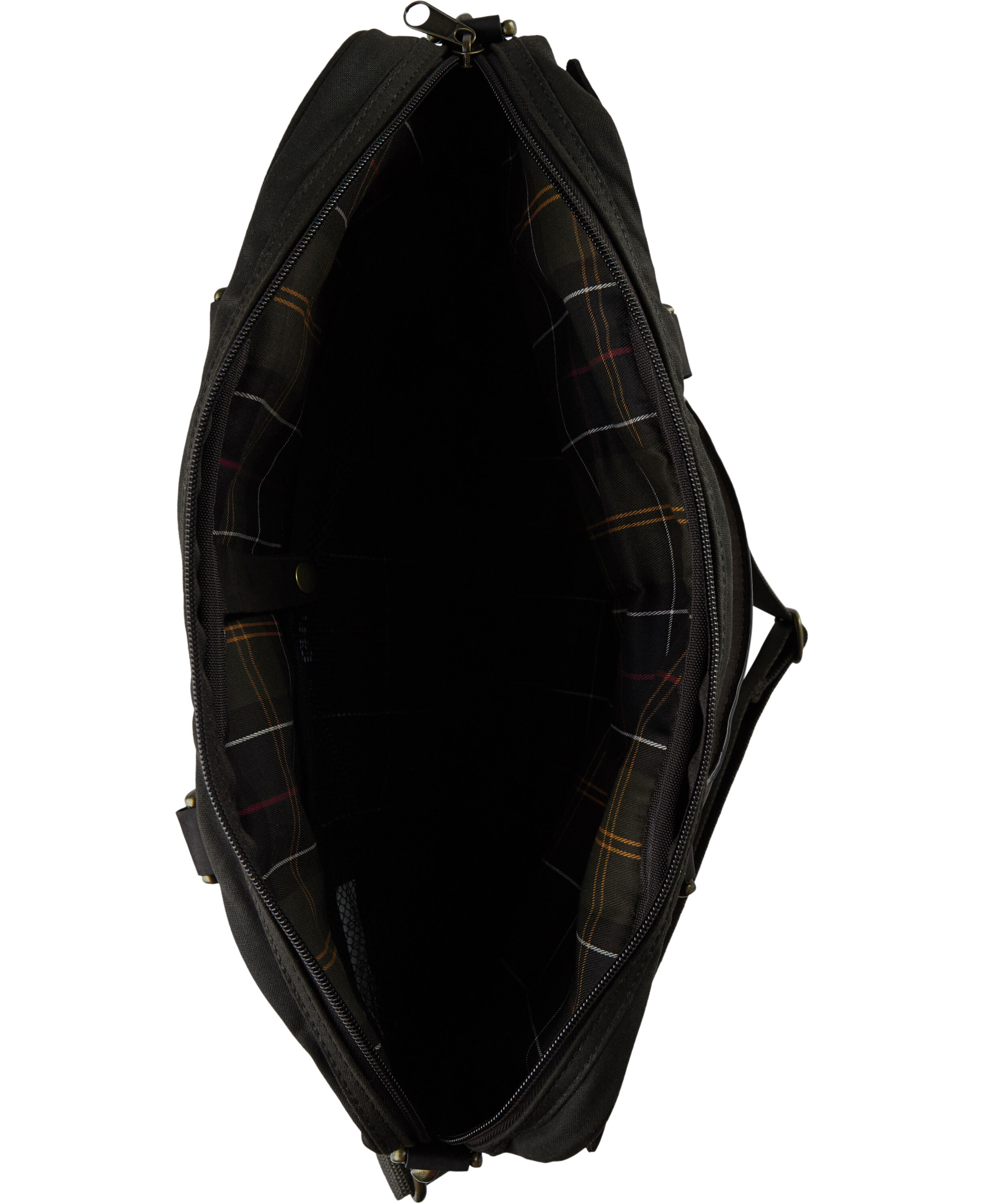 barbour wax leather briefcase