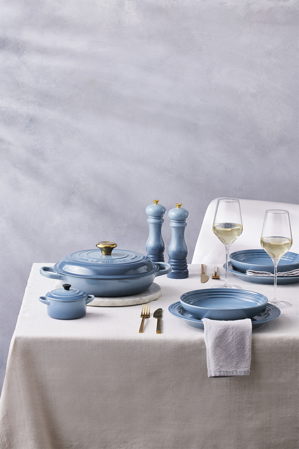 Tallerken 27cm Chambray