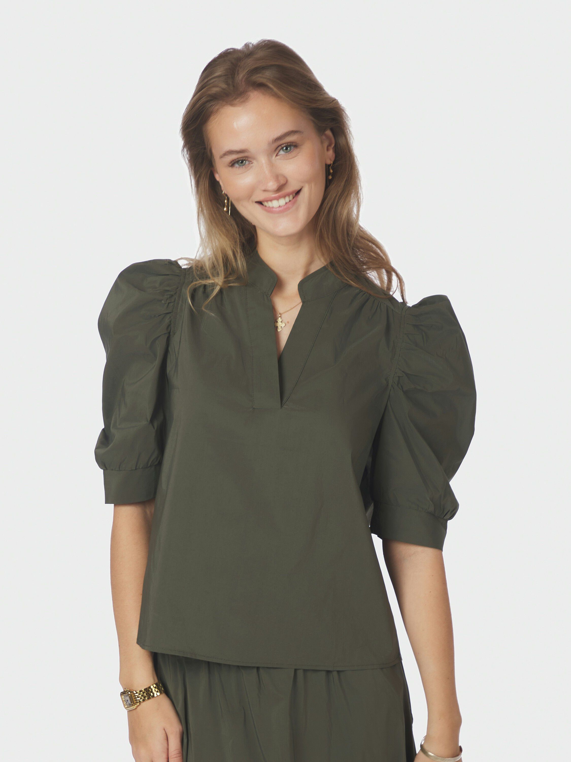 Roella Poplin Blouse