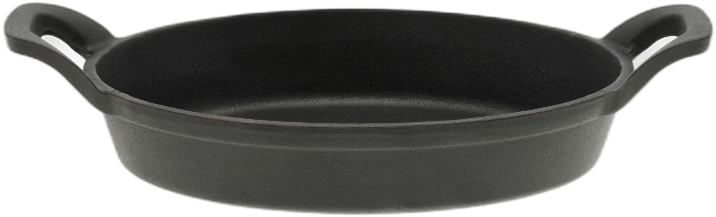 Panna med 2 handtag oval Garonne Mini 21x15x4cm Gjutj&auml;rn