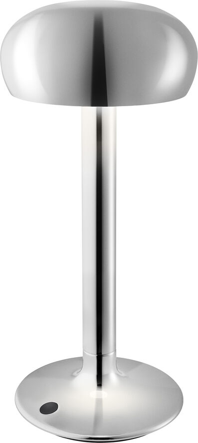 Emendo LED batterilampe Chrome