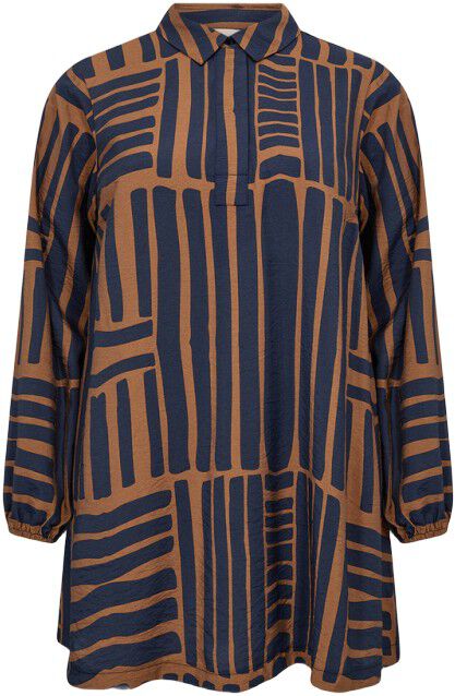 Curvy WA-SKY 2 Tunika Navy bl&aring;