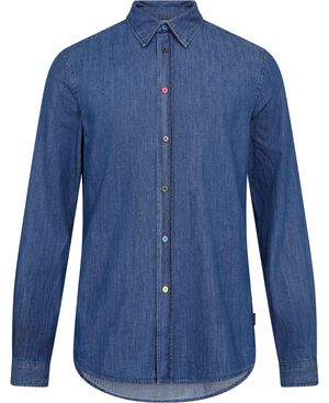 MENS LS TAILORED FIT SHIRT SS BUTTONS