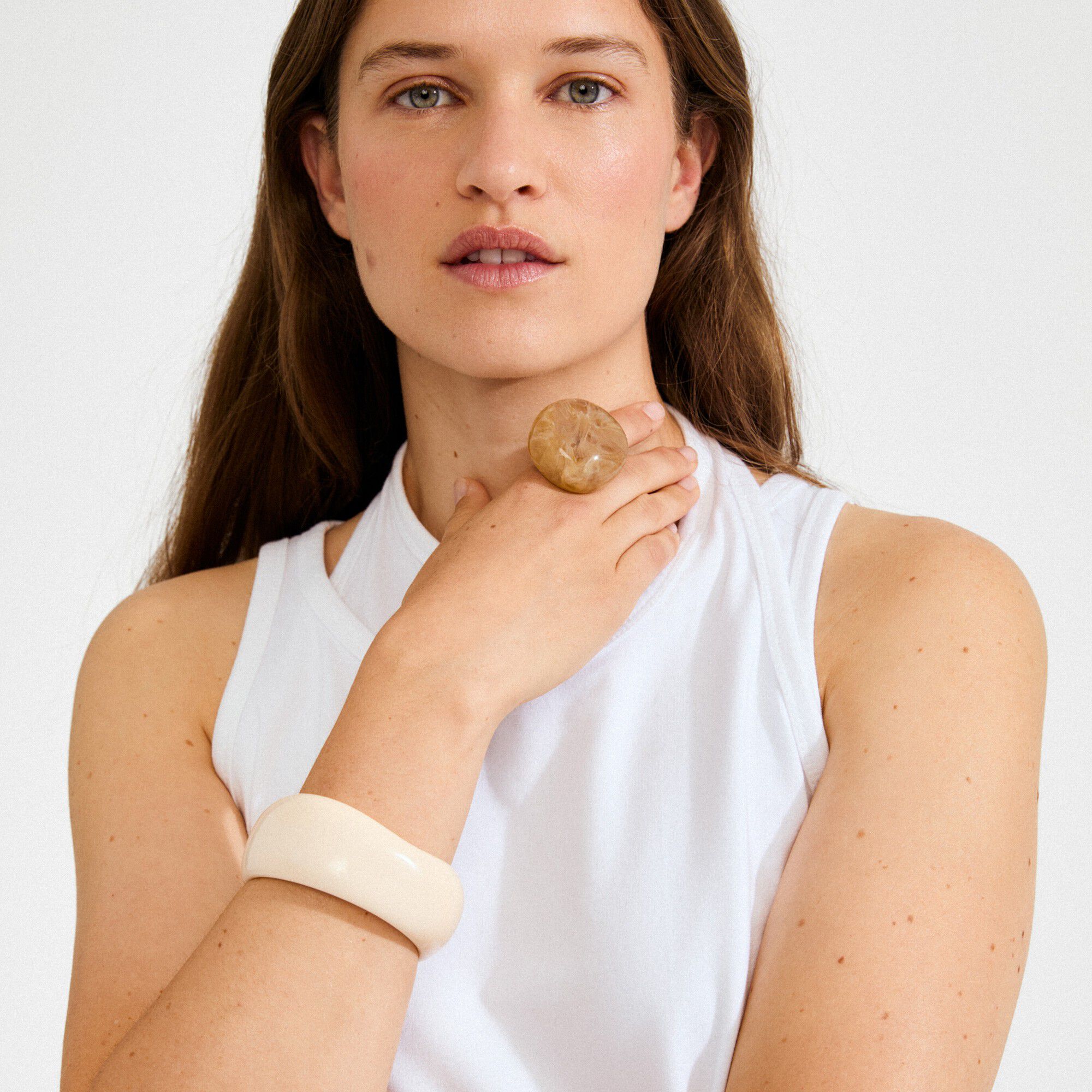 AASE ring guldbelagt