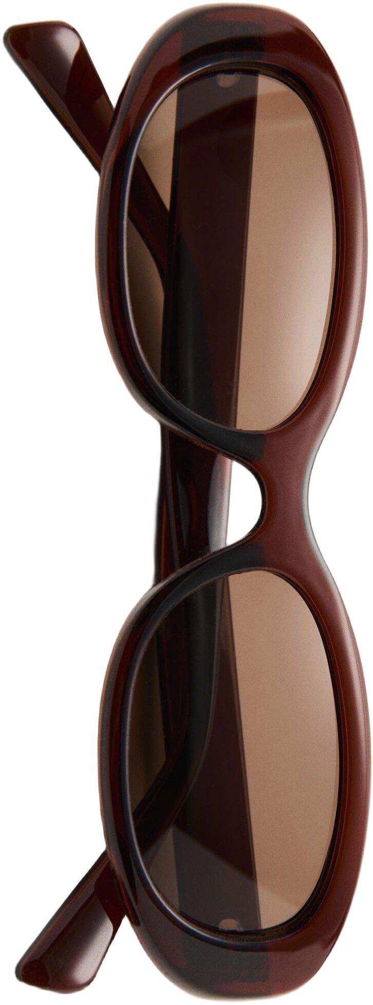 Oval-frame sunglasses