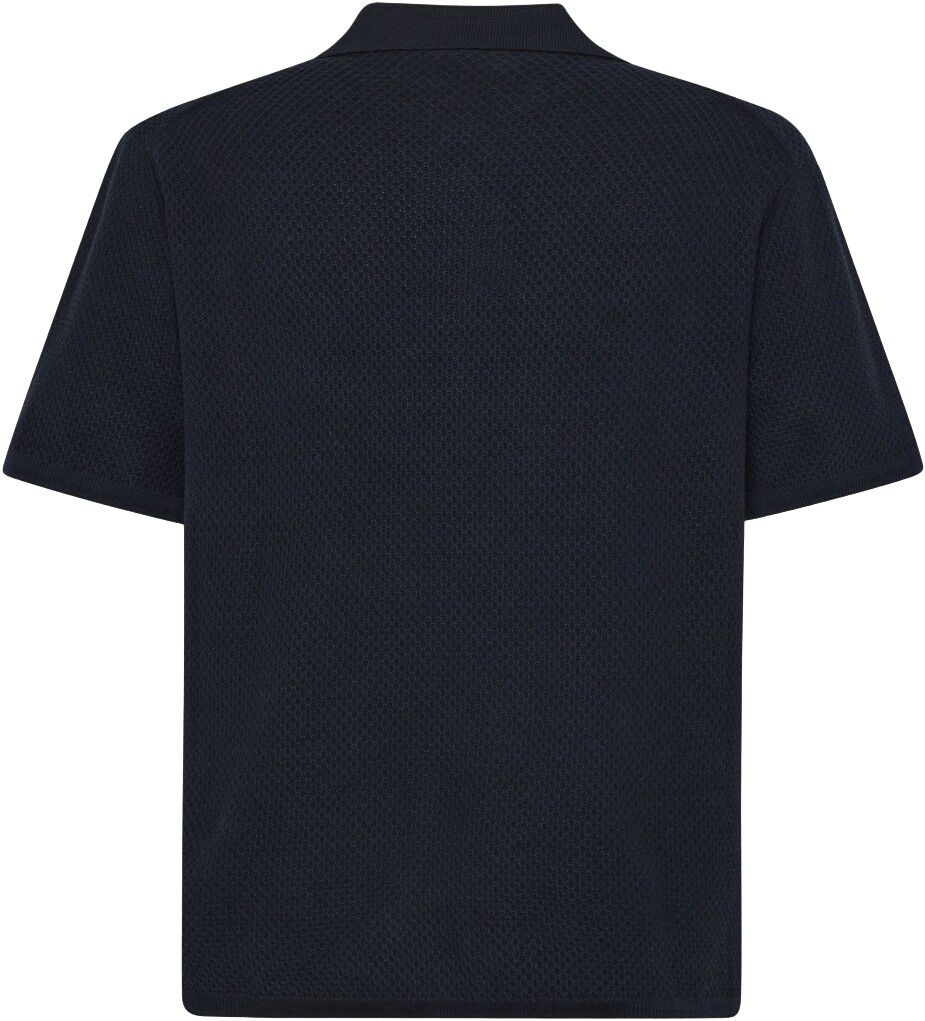 Knitted polo
