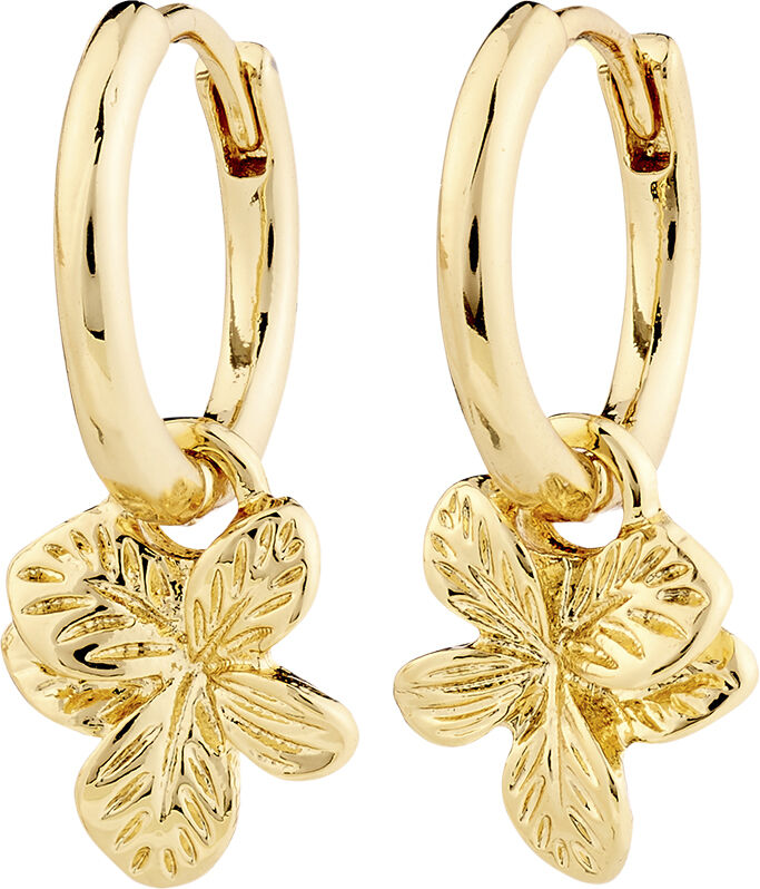 CHARMAINE hoop earrings gold-plated